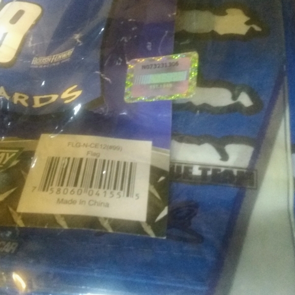 NEW! Licensed NASCAR #99 Edwards Flag - Picture 5 of 5